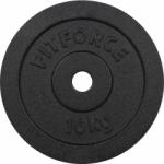 Fitforce Disc Greutate 10kg Negru 30mm
