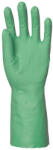 Euro Protection Mártott Zöld Nitril Kesztyű, Vegyszerálló, 33cm/0, 46mm_11 (5531)