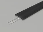 Topmet LED profil VARIO C9 click fedél 2000mm fekete (V3460041)