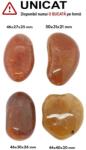 Palm Stone Carneol Natural - 44-50 x 27-40 x 20-26 mm - (XXL) - 1 Buc