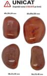 Palm Stone Carneol Natural - 49-61 x 31-50 x 18-24 mm - (XXL) - 1 Buc