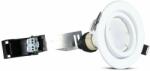 V-TAC GU10 LED spot égő fehér kerettel 3 db/csomag 5W meleg fehér 110° - SKU 8881 (8881)