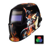 IWELD NORED EYE 3 Automata hegesztő fejpajzs (tűz-motor) (8NRDE2FLMBIK) - rbwhegesztes