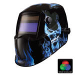IWELD NORED EYE 3 Automata hegesztő fejpajzs (kék-koponya) (8NRDE2BLUEINF) - rbwhegesztes