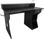 Praktiker Living Gamer Asztal Fekete 120x60x88, 5/76 Cm