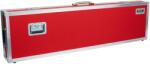 Razzor Cases FUSION Roland Juno DS 88 Case RED with extended wheels