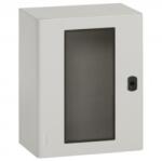Legrand Atlantic metal cabinet - versiune verticala cu usa din sticla and external dimensions 800x600x300 mm (036947)