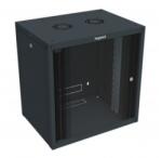 Legrand Linkeo fix 19" cabinet cu removable side panels - capacity 18U - dimensions 871x600x450 mm - ready-assembled (646254)