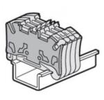 Legrand End cap Viking 3 - fr spring terminal blocks - pitch 5 - 1 entry/2 outlets (037587)