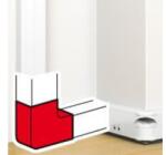 Legrand Unghi plan 90° - pentru 50x145 capac flexibil snap-on DLP trunking - alb (075644)