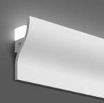 Elite Decor Oldalfali díszléc LED rejtett világításhoz (KH 906) kőkemény HDPS anyagból (Cornice KH 906 (2.00 m))