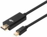 TB mini DisplayPort - HDMI kábel 1.8m Fekete (AKTBXVDMMINI18B)