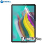 SUNSHINE Hydrogel TPU tablet képernyővédő fólia - Ultra Clear, ÖNREGENERÁLÓ! - 1db, TOKBARÁT - SAMSUNG Galaxy Tab S5e 10.5 Wi-Fi (SM-T720) / Galaxy Tab S5e 10.5 LTE (SM-T725)