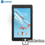 SUNSHINE Hydrogel TPU tablet képernyővédő fólia - Ultra Clear, ÖNREGENERÁLÓ! - 1db, a teljes képernyőt védi! - LENOVO Tab E7 (TB-7104F)