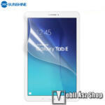 SUNSHINE Hydrogel TPU tablet képernyővédő fólia - Ultra Clear, ÖNREGENERÁLÓ! - 1db, a teljes képernyőt védi! - SAMSUNG SM-T560 Galaxy Tab E 9.6