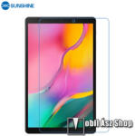 SUNSHINE Hydrogel TPU tablet képernyővédő fólia - Ultra Clear, ÖNREGENERÁLÓ! - 1db, a teljes képernyőt védi! - SAMSUNG Galaxy Tab A 10.1 Wi-Fi (2019) (SM-T510) / Galaxy Tab A 10.1 LTE (2019) (SM-T515)