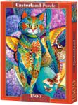Castorland Пъзел Castorland от 1500 части - Котешка радост (C-151448-2)