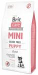 Brit Care Mini Grain Free Mini Puppy Lamb hrana uscata caini juniori talie mica, cu miel 14 kg (2 x 7 kg)
