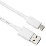  Cablu USB 3.2 Gen 2-C la USB-A 3A T-T 2m Alb, ku31ck2w (KU31CK2W)