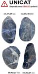 Palm Stone Sodalit Natural - 54-60 x 30-43 x 24-27 mm - (XXL) - 1 Buc