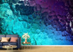 Persona Tapet Premium Canvas - Geam colorat cu nuante de albastru abstract - tapet-canvas - 170,00 RON