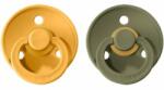 BIBS Colour Natural Rubber Size 1: 0+ months cumi Honey Bee / Olive 2 db