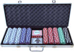 Buffalo Set poker valiza aluminiu 500 de jetoane Buffalo (7100.705)