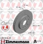 ZIMMERMANN Disc frana ZIMMERMANN COAT Z 430.2614. 20 (430.2614.20)