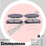 ZIMMERMANN set placute frana, frana disc ZIMMERMANN 24452.175. 2 (24452.175.2)