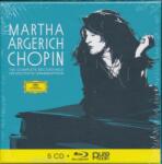 Deutsche Grammophon Martha Argerich - Complete Chopin recordings 5 CD + Blu-ray Audio