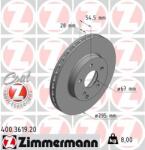 ZIMMERMANN Disc frana ZIMMERMANN COAT Z 400.3619. 20 (400.3619.20)