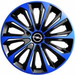 NRM Capace pentru roți OPEL 14", STRONG DUOCOLOR ALBASTRU-NEGRU 4bc