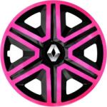 NRM Capace pentru RENAULT 15", ACTION DOUBLECOLOR ROZ-NEGRU 4bc