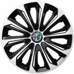 NRM Capace pentru ALFA ROMEO 16", STRONG DUOCOLOR ALB-NEGRU 4bc