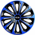 NRM Capace pentru roți KIA 14", STRONG DUOCOLOR ALBASTRU-NEGRU 4bc