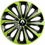 NRM Capace pentru RENAULT 15", STRONG DUOCOLOR VERDE-NEGRU 4bc