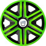NRM Capace pentru roți DACIA 14", ACTION DOUBLECOLOR VERDE-NEGRU 4bc