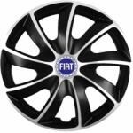 NRM Capace pentru roți Fiat 14", Quad bicolor semn albastru, 4 bc