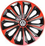 NRM Capace pentru VOLKSWAGEN 16", STRONG DUOCOLOR ROȘU-NEGRU 4bc