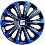 NRM Capace pentru SEAT 15", STRONG DUOCOLOR ALBASTRU-NEGRU 4bc