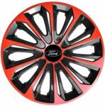 NRM Capace pentru roți FORD 14", STRONG DUOCOLOR ROȘU-NEGRU 4bc