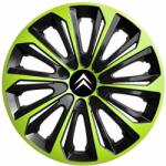 NRM Capace pentru CITROEN 16", STRONG DUOCOLOR VERDE-NEGRU 4bc