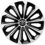 NRM Capace pentru TOYOTA 16", STRONG DUOCOLOR ALB-NEGRU 4bc