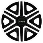 NRM Capace pentru VOLVO 15", ACTION DOUBLECOLOR ALB-NEGRU 4KS