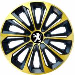 NRM Capace pentru roți PEUGEOT 14", STRONG EXTRA aurii 4bc