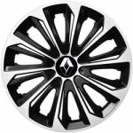 NRM Capace pentru RENAULT 16", STRONG DUOCOLOR ALB-NEGRU 4bc