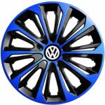 NRM Capace pentru roți VOLKSWAGEN 14", STRONG DUOCOLOR ALBASTRU-NEGRU 4bc