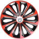 NRM Capace pentru DACIA 15", STRONG DUOCOLOR ROȘU-NEGRU 4bc