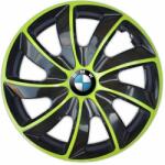 NRM Capace pentru BMW 14", QUAD BICOLOR VERDE 4bc