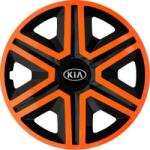NRM Capace pentru KIA 15", ACTION DOUBLECOLOR PORTOCALIU-NEGRU 4bc